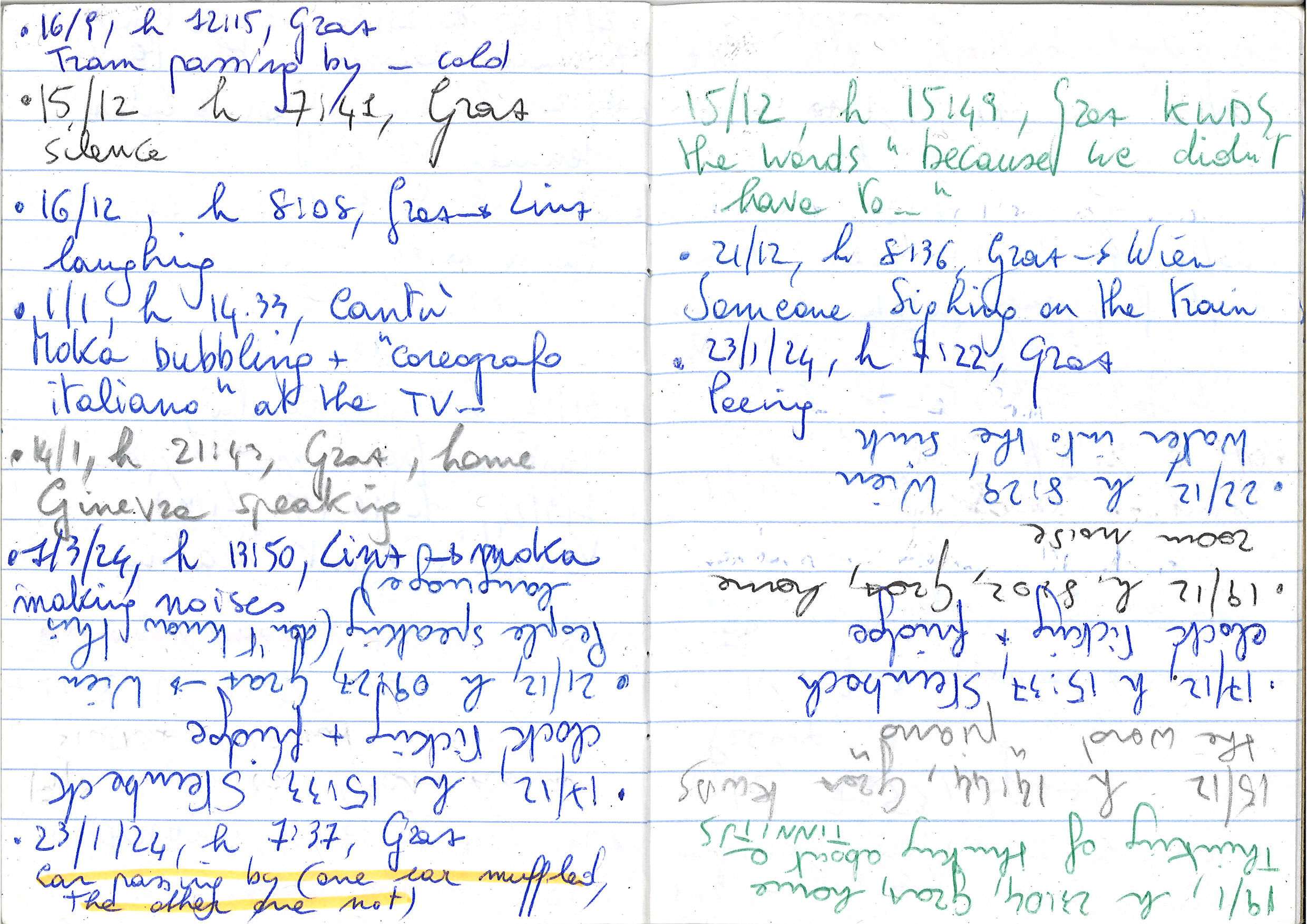 F.13 & Just Listening