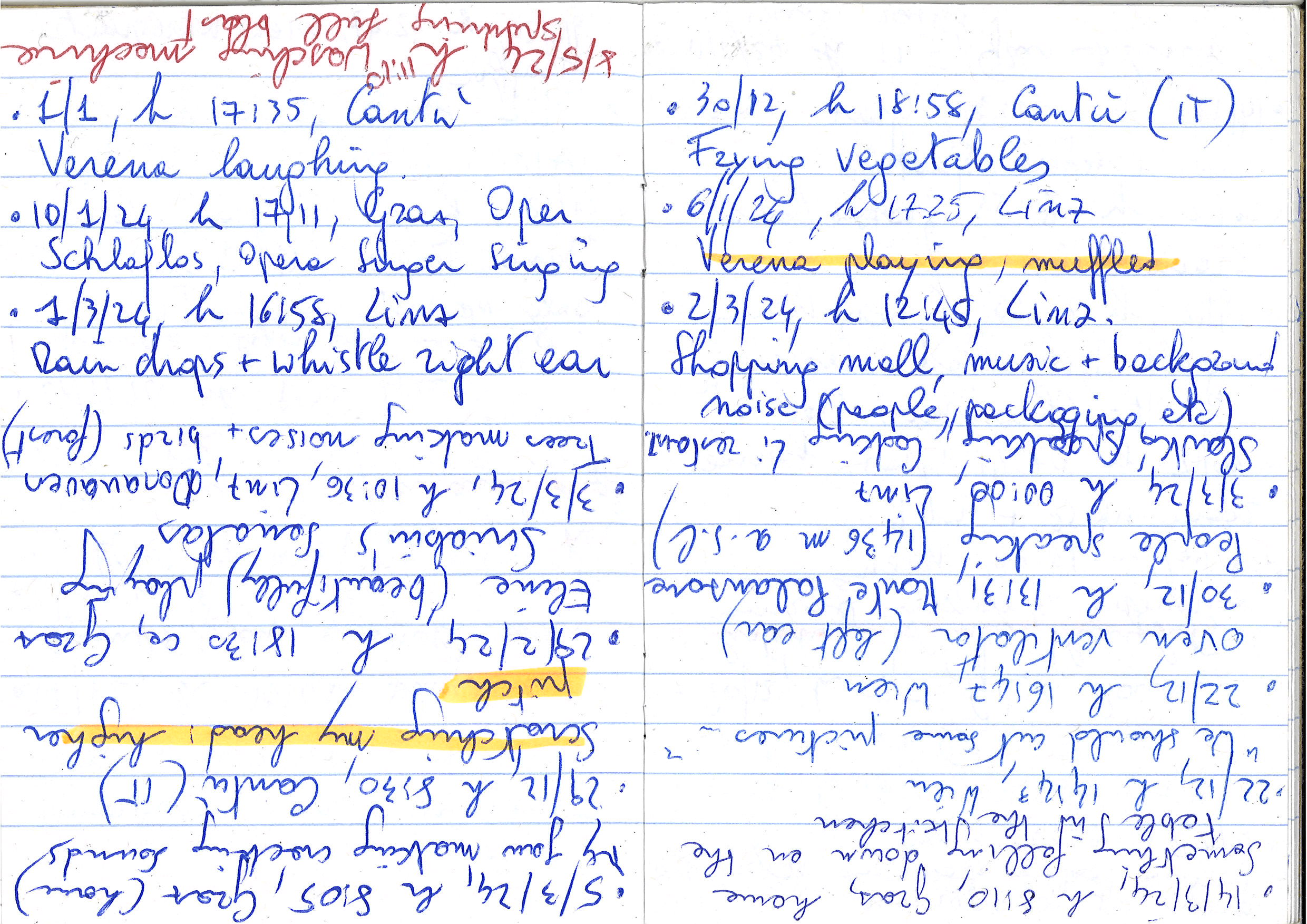 F.13 & Just Listening