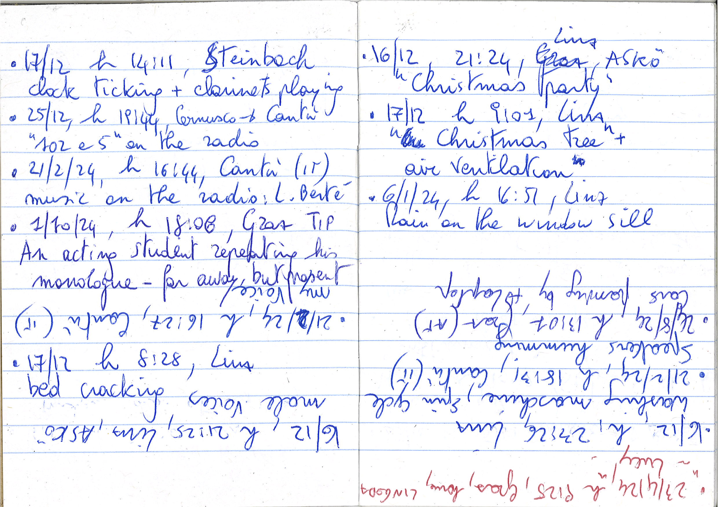 F.13 & Just Listening